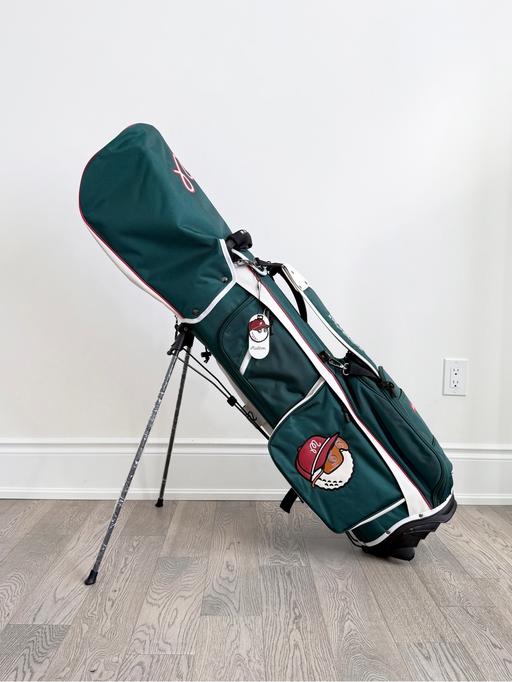 Malbon Golf Bag | Green | Stand Bag | Stylish & Clean